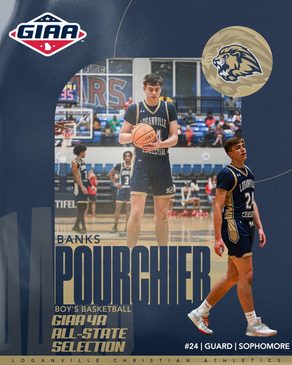 🚨ALL-STATE🏀
Help us congratulate two of our Lions Basketball Players: Devin Larry and Banks Pourchier on being selected for the <a href="/giaasports/">GIAA</a> AAAA All-State team! #LionNation #Humble&amp;Hungry