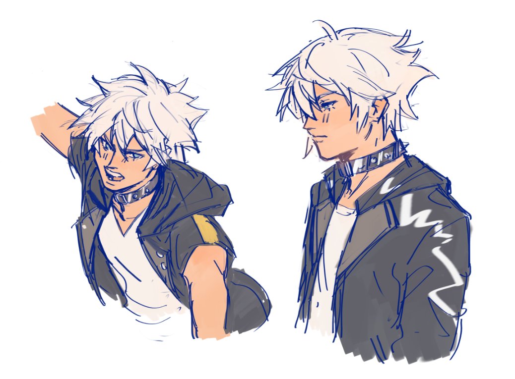 Kingdom Hearts and everything is exactly the same except Riku has a choker