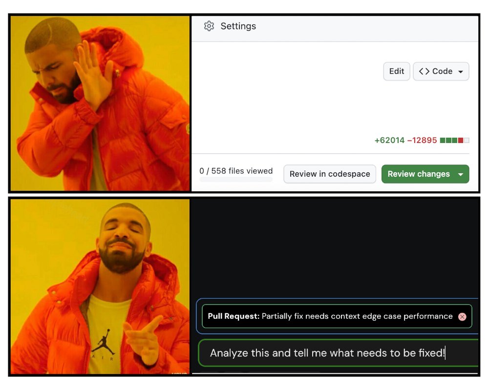 Intern submitted another 70,000 line change with no comments? No problem! Continuum now supports interactive pull request analysis