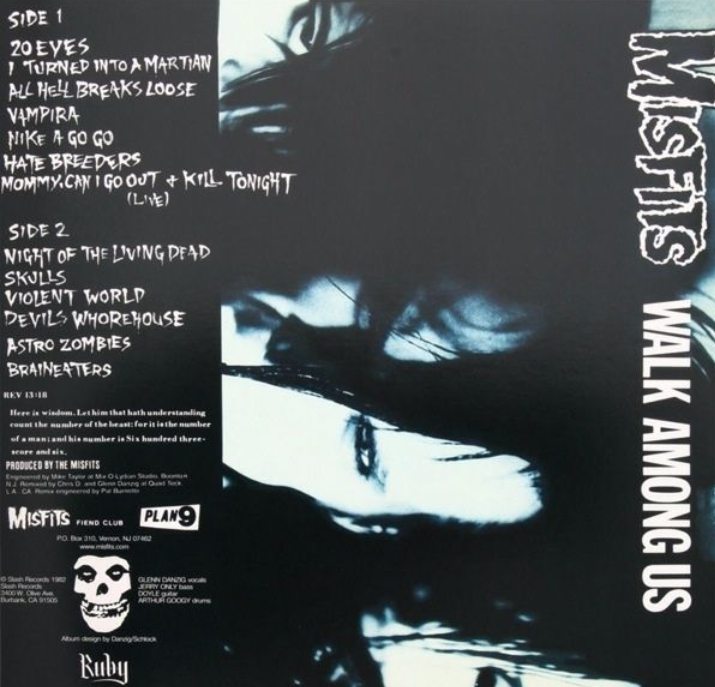 octopuspantleg's tweet photo. #AlbumADayForAYear 65/366. I wish they'd put this on Spotify already so I could listen to it when I'm out and about. #Misfits #WalkAmongUs https://t.co/gUwWKFZTQB