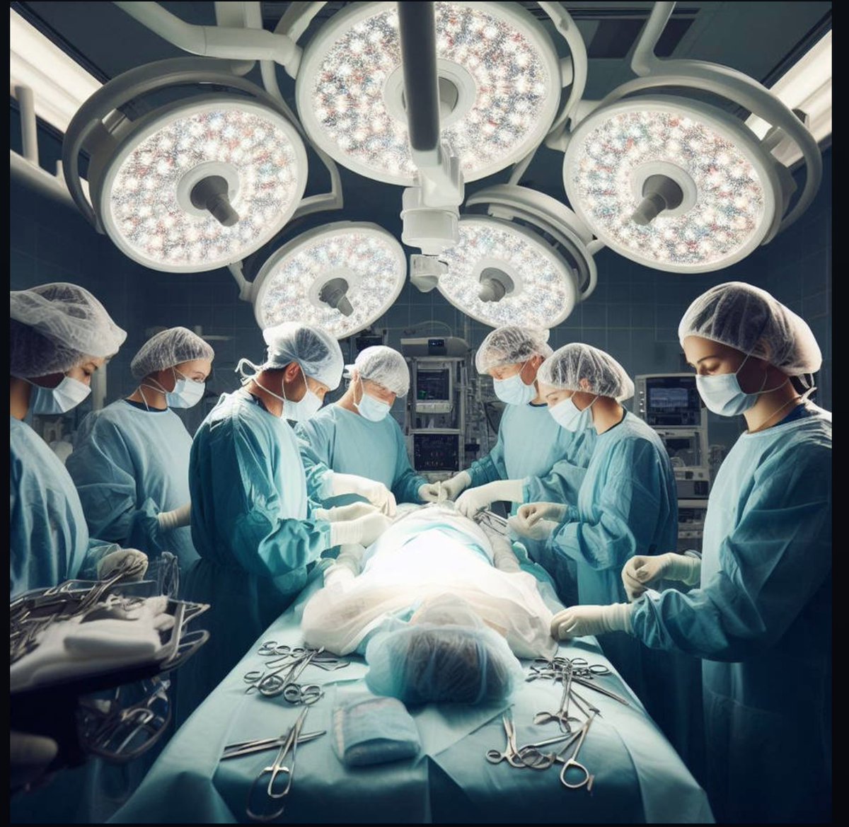 What did this AI image of surgery get wrong?
