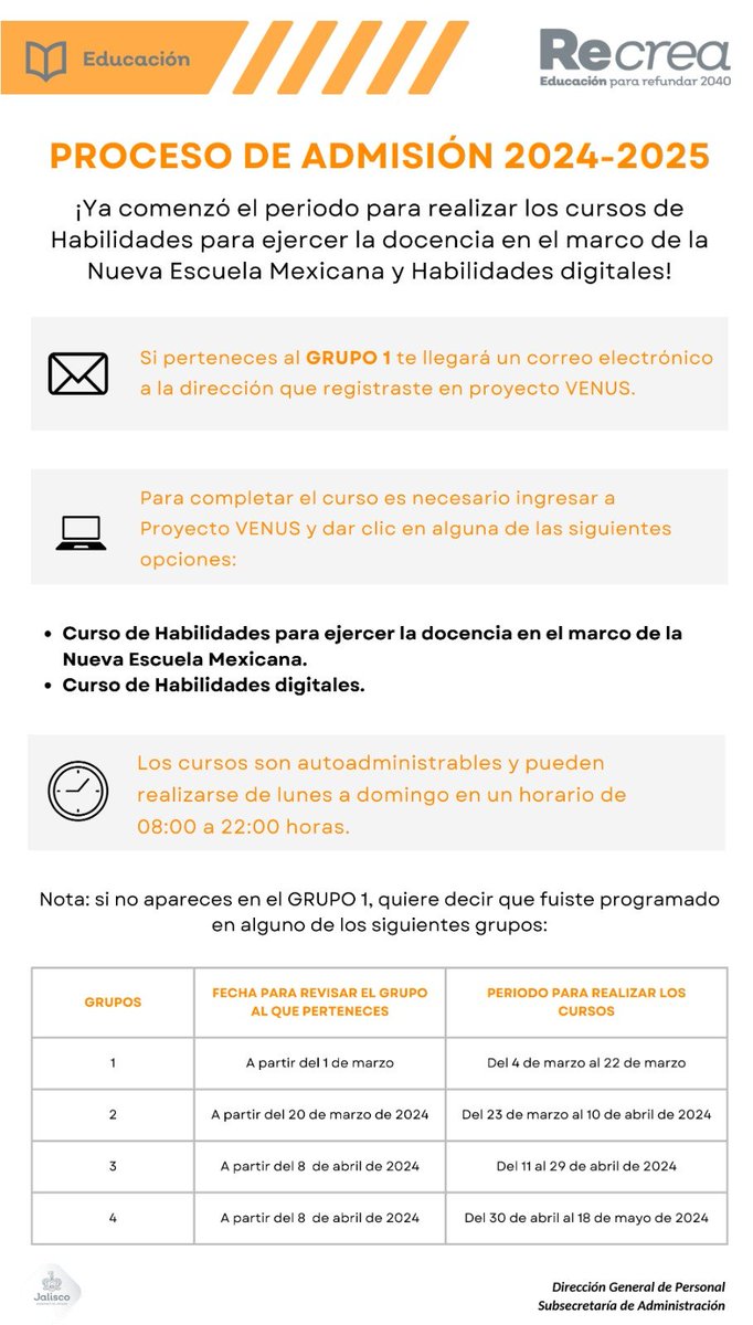 ¡Qué no se te pase!⏰🗓️

Revisa en el siguiente enlace si perteneces al grupo 1: file-system.usicamm.gob.mx/2024-2025/ad_b…

#EquipoRecrea