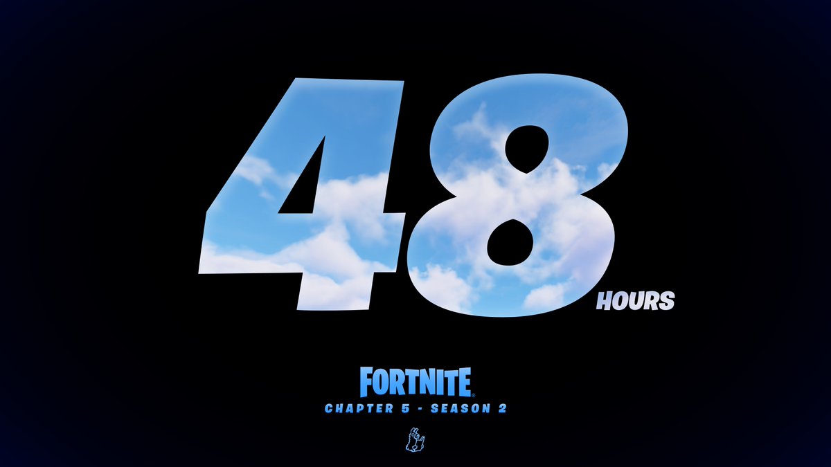FortniteBR's tweet photo. 48 hours until Season 2 downtime! 🚨 https://t.co/6EO5DiTbIn