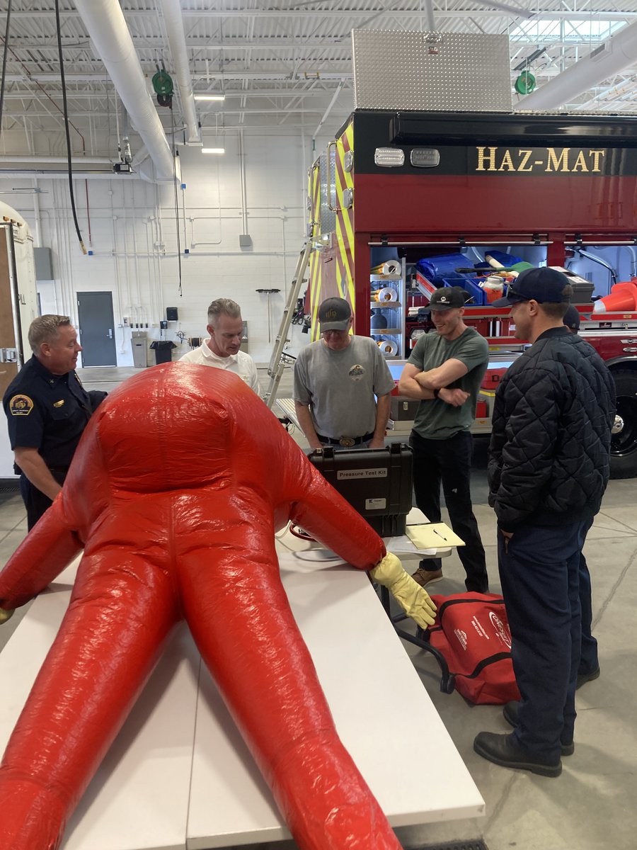 Each  month <a href="/GreeleyFire/">Greeley Fire Dept.</a> hosts Hazardous Materials #training  and invites our neighbors to work with us.  Members from Evans Fire Protection District joined the February session.
#Professional  #Compassionate  #Service  #BuildingRelationships  #GoodNeighbors  #Prepared