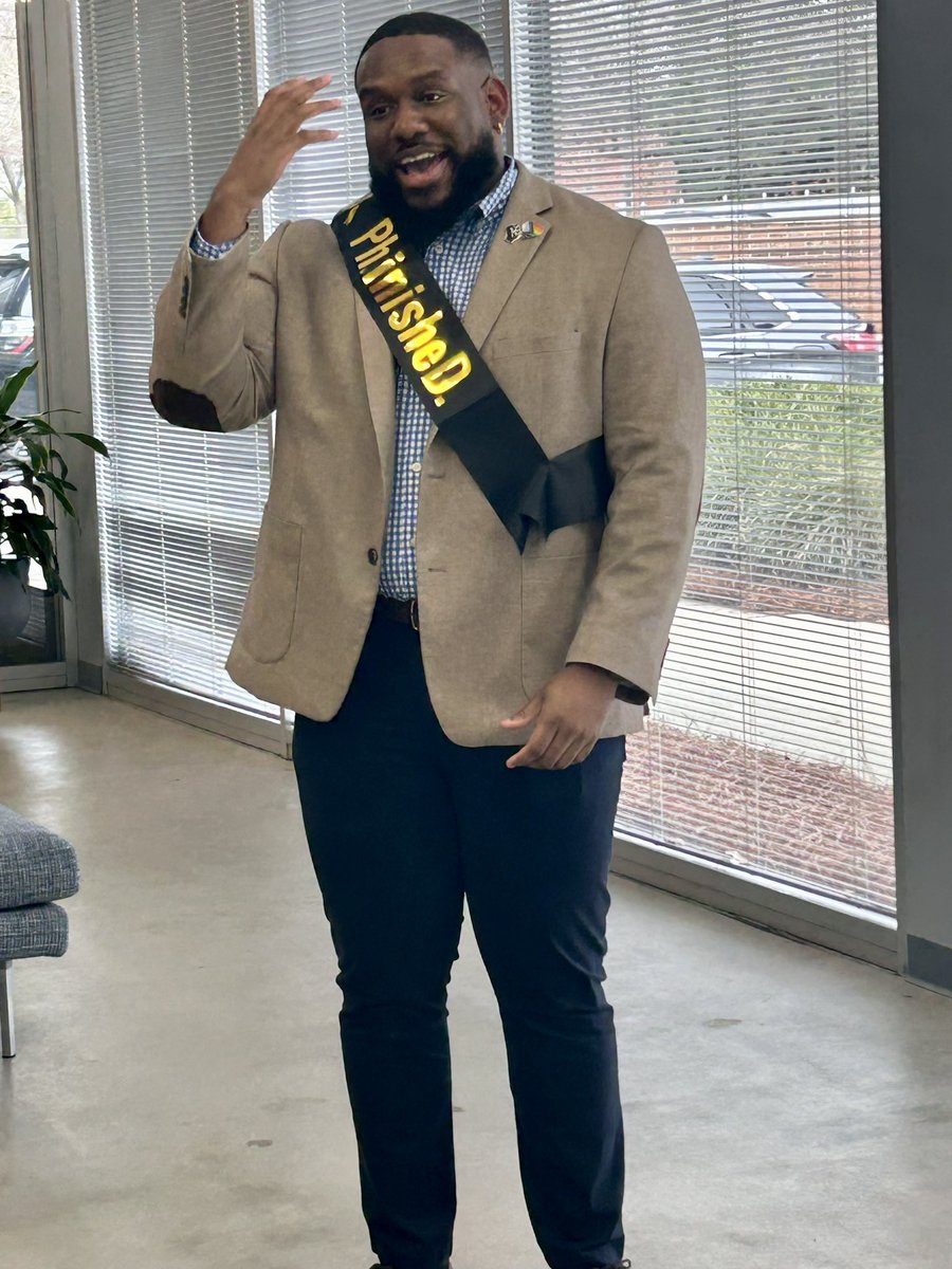 Excited to announce that today I successfully defended my dissertation! Thank you to everyone that has supported me on this journey! I am officially PhinisheD! 

- Dion Tremain Harry, Ph.D. ✨