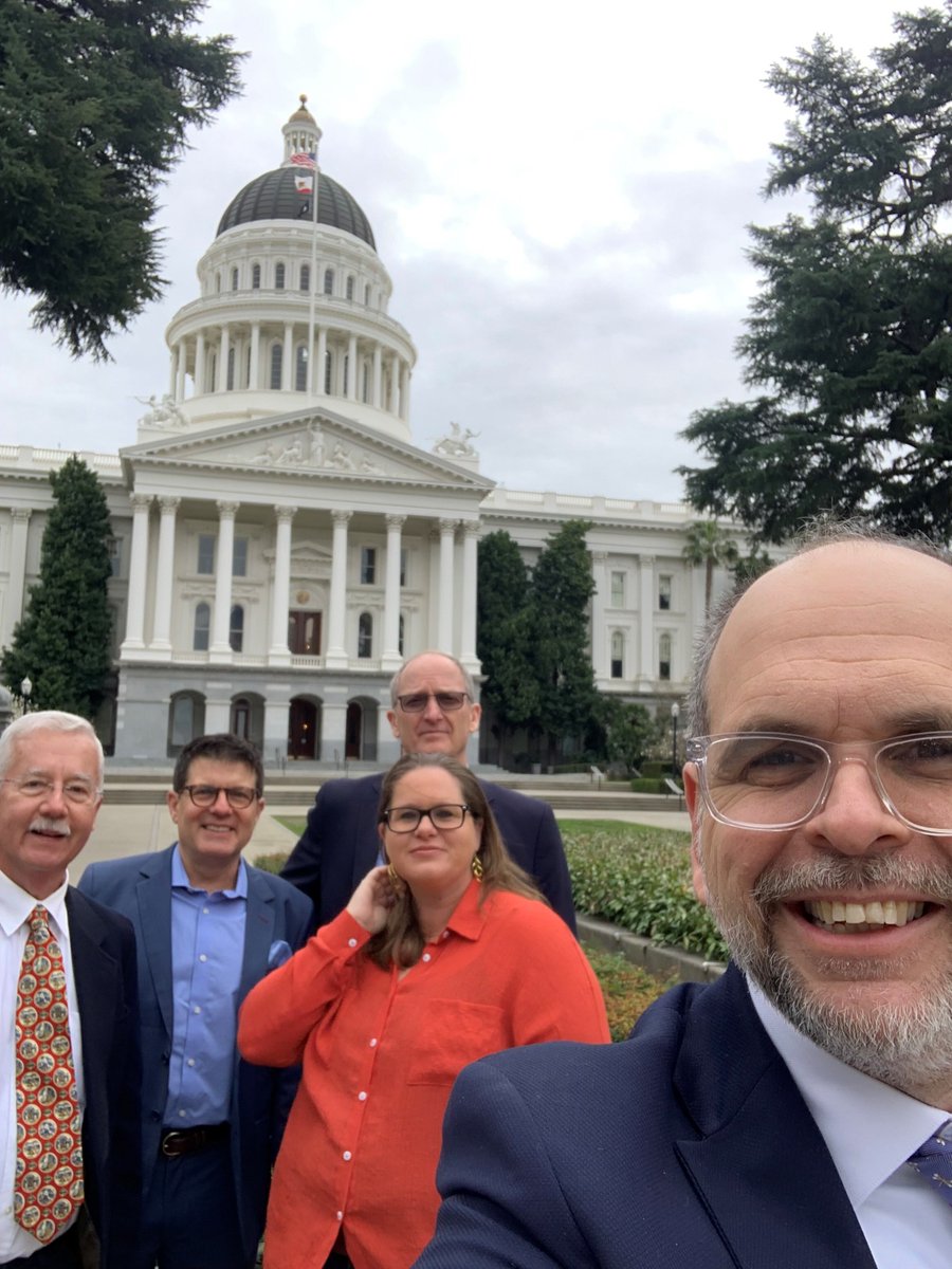 AWO members are taking to the CA Capitol today to speak with lawmakers about issues important to the industry, including the CARB CHC rule’s safety risks. Pictured: members representing Westar Marine Services, BayDelta Maritime, @GreatLDredge, @FossMaritime, & AWO.