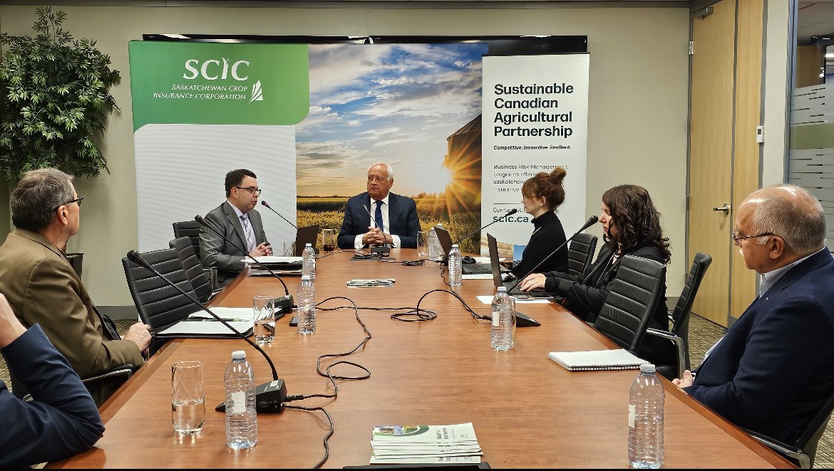 This morning I was pleased to be in Melville announcing the 2024 Saskatchewan Crop Insurance programs. For more information on program enhancements please check out our news release at: saskatchewan.ca/government/new…