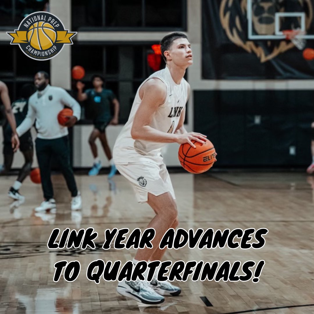 Link Year Prep advances to the Quarterfinals after an extremely strong shooting performance from downtown (14/25). All Wright was as efficient as they come knocking down 6/7 from deep and finishing with 23 points and 5 boards.