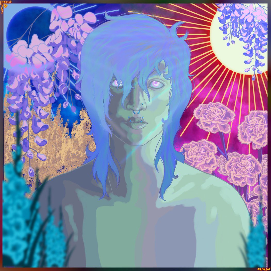 cry_icarus_'s tweet photo. Do other people think of flower symbolism when they get flowers or is it just me??
#ocart #digitalartist #abstractart #irisgenus #blueirisgenus https://t.co/Uqm63lT3oX