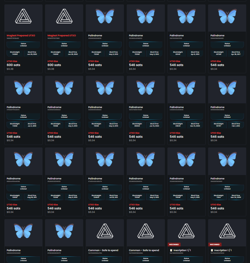 aliengringos's tweet photo. Alright, Gringos! I have managed to secure some nice 🦋🦋🦋 Palindrome 🦋🦋🦋 Sats for the wallets used to purchase the 1st 18 Recursive Alien Gringos during the WL on Ordzaar. Dropping to wallets over the next 48hours as mempool allows. #BTC #Ordinals #SATs #Aliens 👽🛸✌️ https://t.co/sYNJGlYXxT
