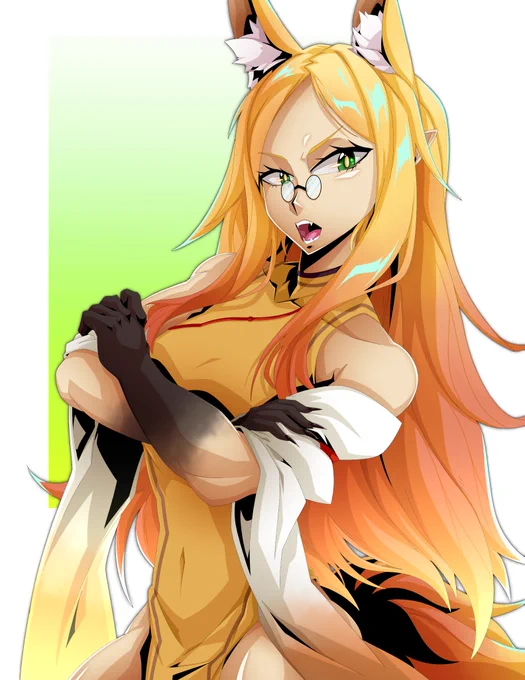 Angy fox, Rei~Belated birthday gift for  #OC #originalcharacter 
