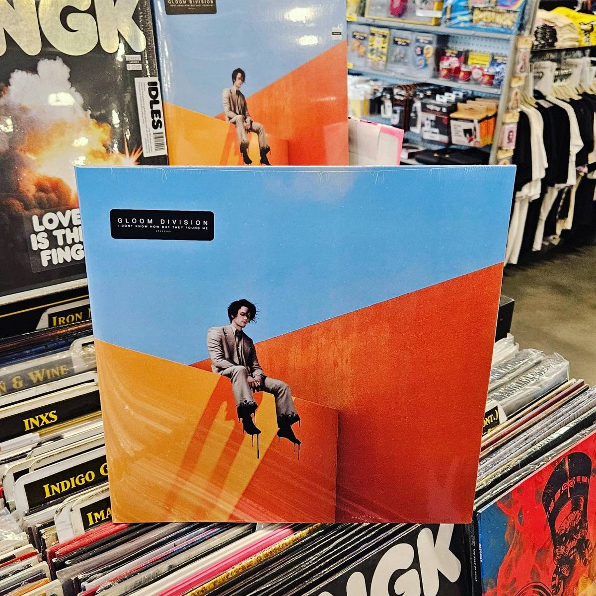 'Gloom Division,' the second studio album by @IDKHOW, is out now via @concordrecords! It's available on CD and indie exclusive dreamsicle color LP. Get it here: bit.ly/3I7JMAz