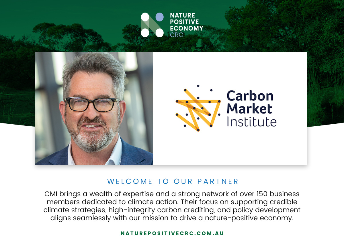 🌿  Thrilled to partner with @CarbonMarketInst for a #NetZero future! CEO John Connor leads CMI's mission, aligning with our #NaturePositiveEconomyCRC goals. Let's drive change together! 🚀 #ClimateAction #Sustainability
bit.ly/438pf8G