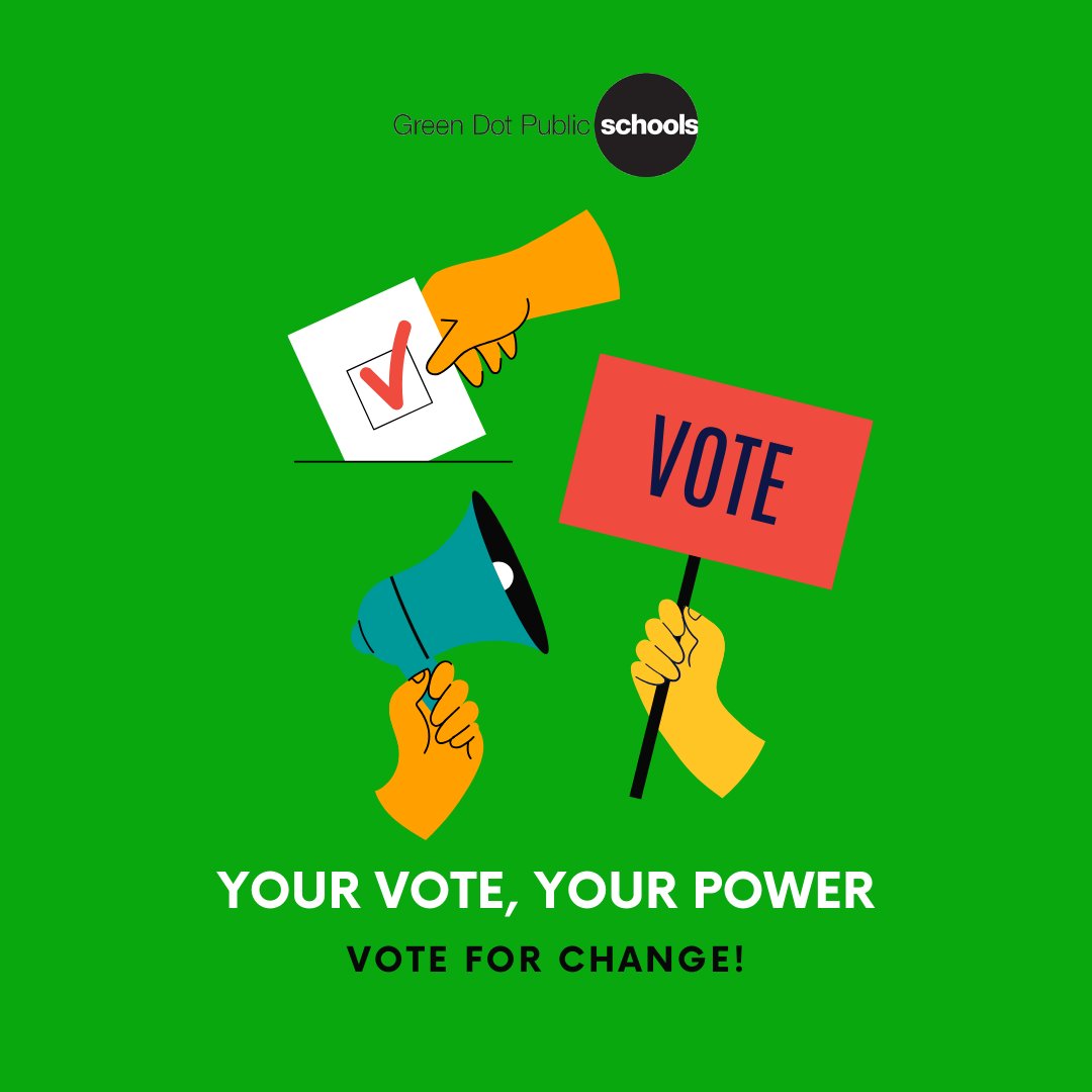 Election Day is here; let’s get out the vote! Vote today at any vote center or drop your ballot at a ballot collection box. 🗳️

💡Learn more about the candidates for LAUSD School Board here: info.ccsa.org/lausd-voter-gu….