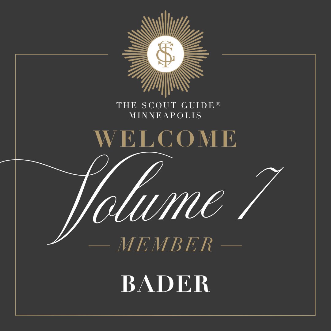 Celebrating our newest member of Volume 7, Bader, formerly Steven Scott Management, Bader Diamond Funds, &amp; Bader Development Rebrand! 
#tsgminneapolis #stevenscottmanagement #bader #badercompanies #propertymanagement