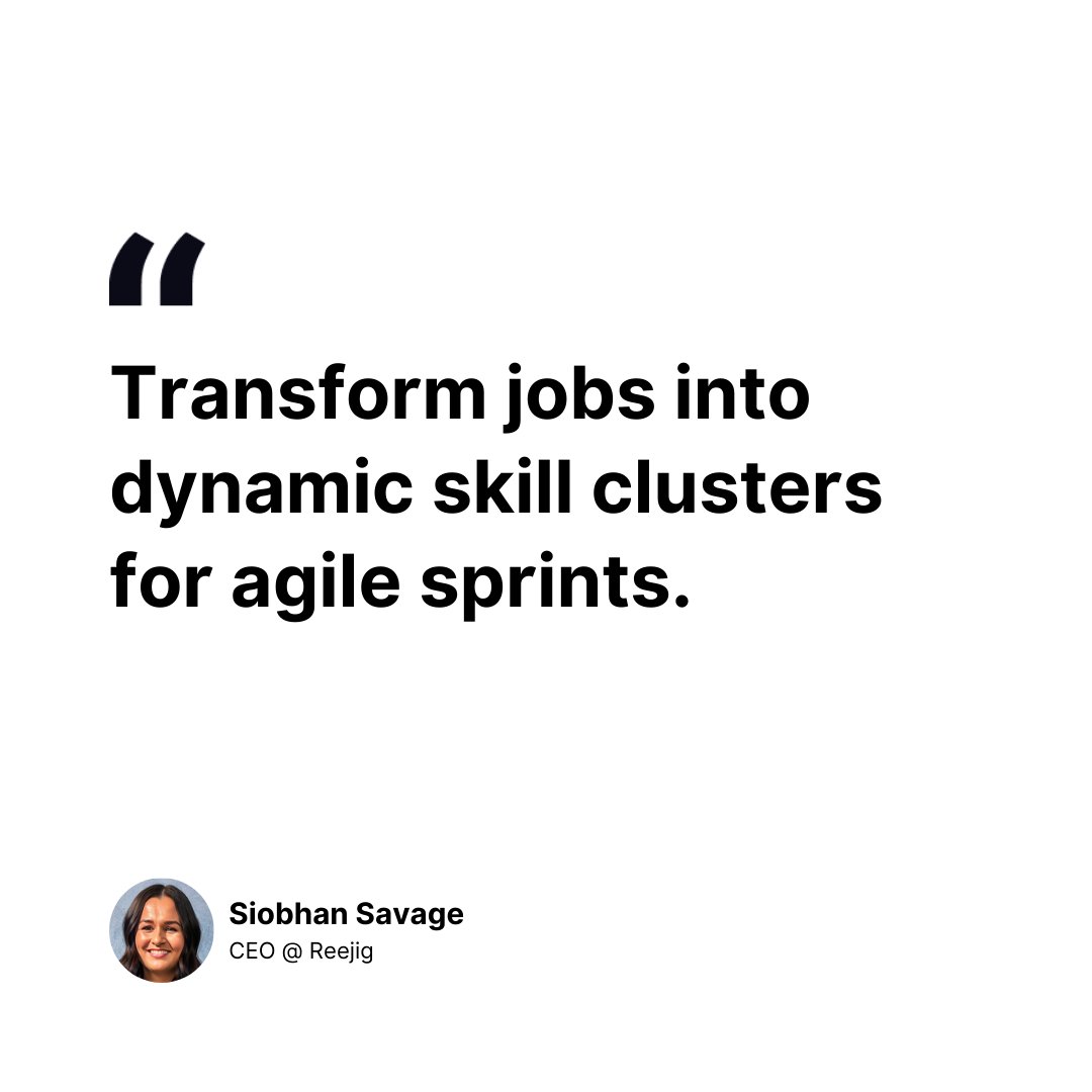 siobhansavage_'s tweet image. Shift from static jobs to dynamic skill clusters for agility in action. 

#FutureOfWork #AgileHR