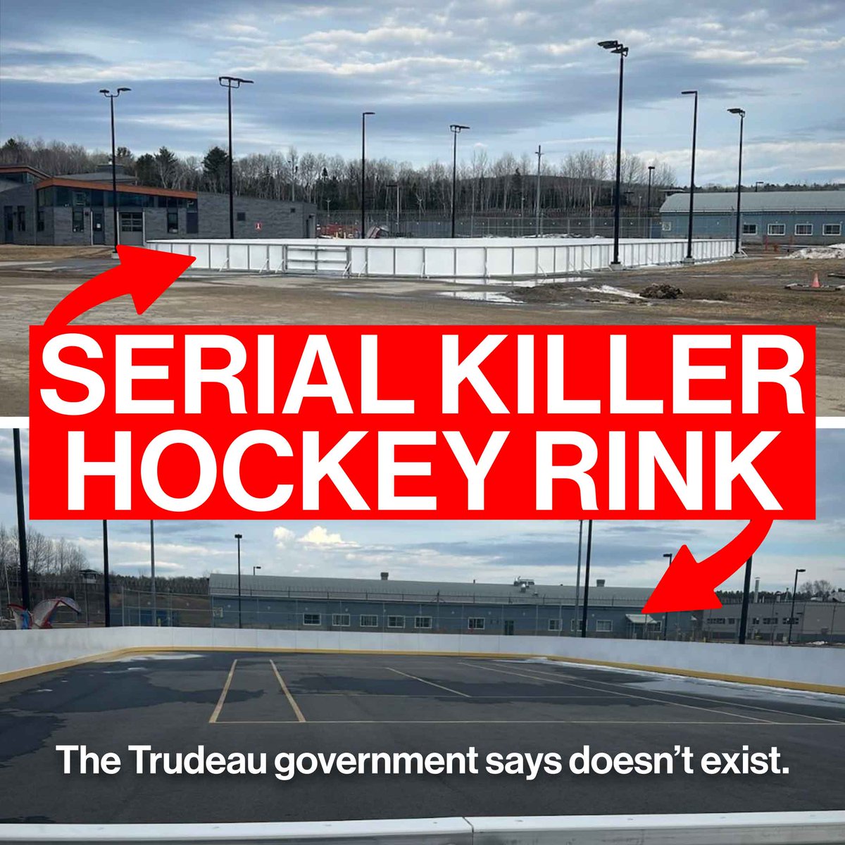 Here is the hockey rink for serial killers that the Trudeau government says doesn’t exist.