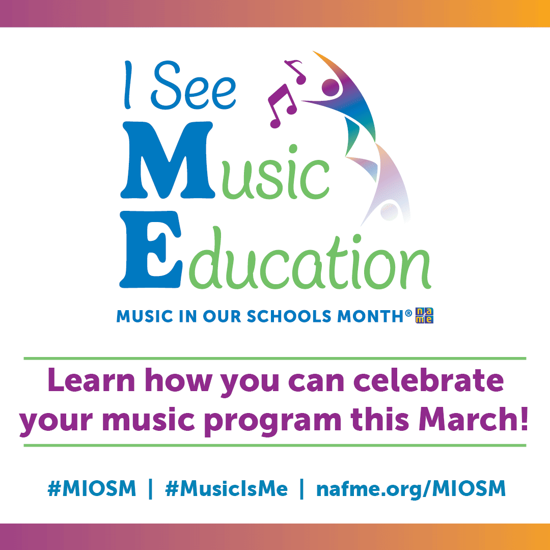 Happy Music In Our Schools Month®!  For more information about Music In Our Schools Month®, visit: nafme.org/MIOSM 

#miosm #musicisme <a href="/NAfME/">nafme</a>