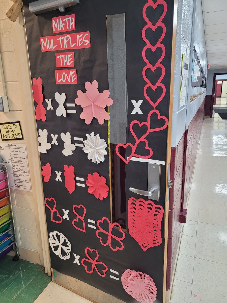 Mbronie109's tweet photo. My February doors...keeping the block theme! #bvbobcats #d109pride #argopride https://t.co/5bKDtUaDlk