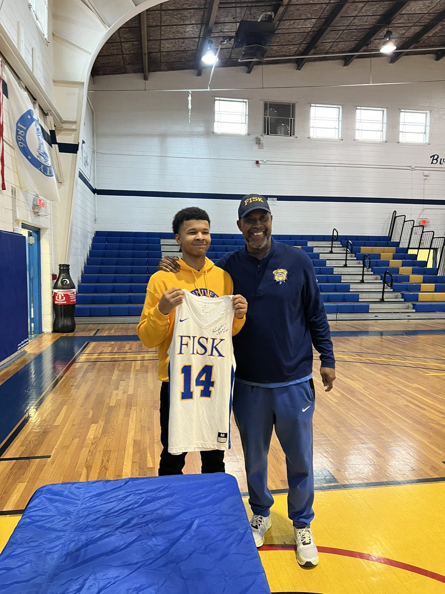 After a great conversation with Coach Anderson I am extremely blessed to receive an offer from Fisk University <a href="/fiskathletics/">Fisk U. Athletics</a> <a href="/FiskMBB/">Fisk.MBB</a>