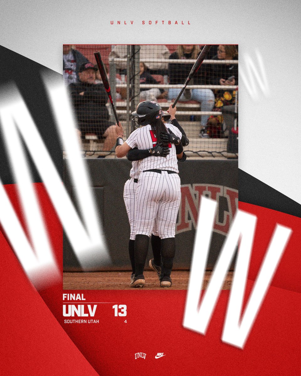 UNLVSoftball's tweet photo. WINNER WINNER IN CEDAR CITY! https://t.co/BotvmIMR9r