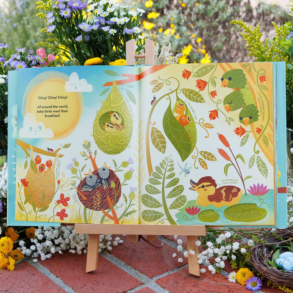 ✨🐣Happy book publishing day!✨🐣

🦆 My newest book What’s Inside a Bird’s Nest is now available! Buy online or in stores everywhere books are sold! 🪺📚 bit.ly/3vmkKKN

🦉Huge thanks to the entire team at <a href="/randomhousekids/">Random House Children's Books</a> for making this book come to life!