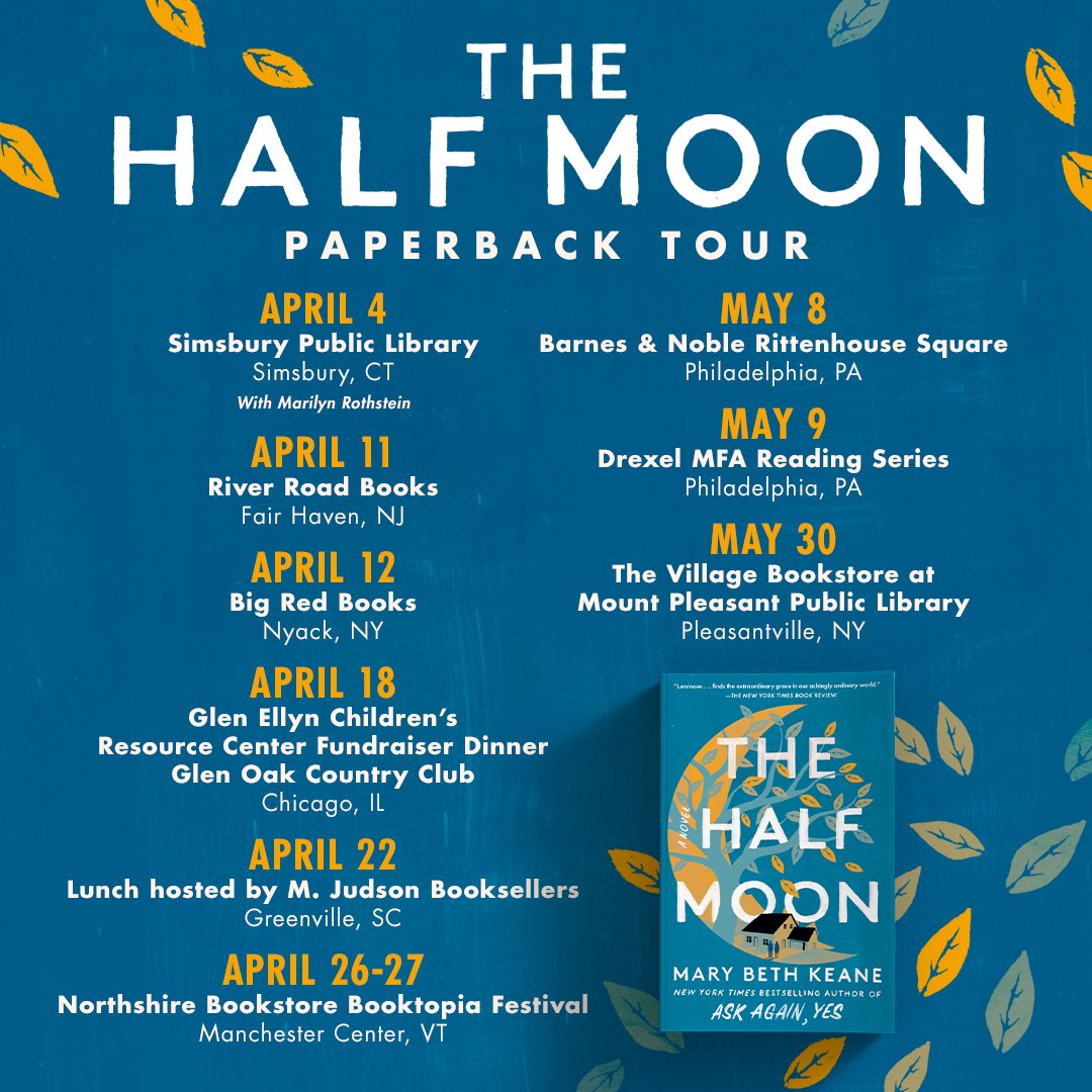 The Half Moon, Book by Mary Beth Keane