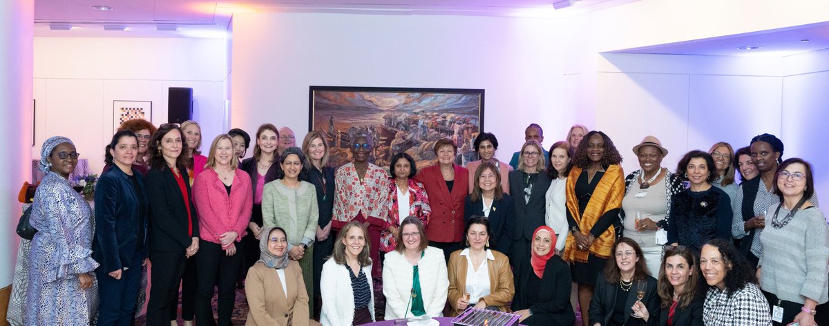 Always inspired to stand alongside these exceptional women from the @WorldBank and @IMFNews to celebrate International Women’s Day. It reminds me how far our institutions have come when it comes to giving women the space to lead! #IWD2024 #InvestinWomen