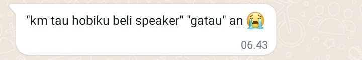 ketika destya kaget melihat conversationku yg unik wkwkwkw