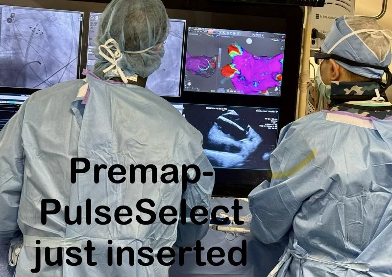 First commercial Pulsed Field Ablation (PFA) case in Illinois completed today at Northwestern. Having led the pivotal PFA trials in the region, @NMCardioVasc EP program is now ushering in a new era in ablation for AF! Thanks to the entire team and our MDT colleagues.