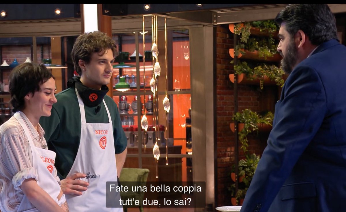 Ora tutti ad amare Niccolò ed Eleonora 
Ma il primo vero sostenitore della ship è lui 
#MasterChefIt