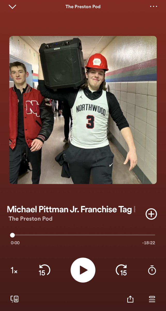 ThePrestonPod's tweet photo. WE. ARE. BACK. Season 2 Episode 1 of The Preston Pod is up and we are excited for you all to listen. In todays episode we discuss the eventful day of the franchise tag deadline, and the news of Michael Pittman Jr. Take a listen by clicking the link below! 👇 https://t.co/28hWFCv374