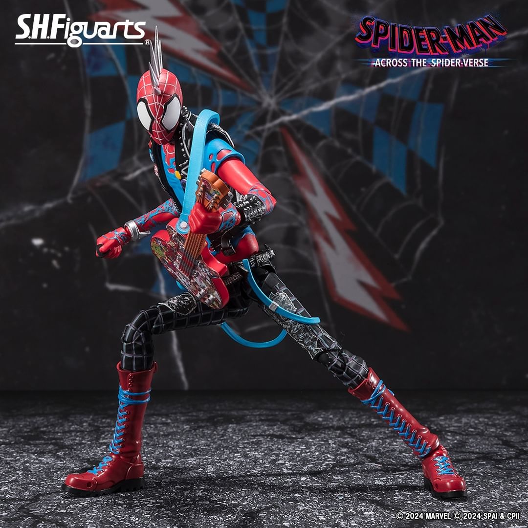 SHFiguarts Spider-Punk フィギュア Amazon.com: TAMASHII NATIONS - Spider-Man: Across The Spider-Verse