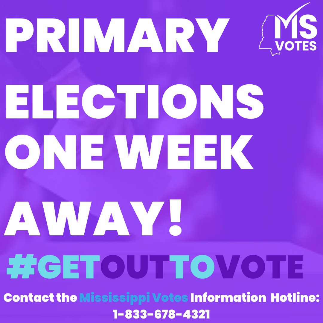 Mississippi Votes #StayVocalActLocal tweet media