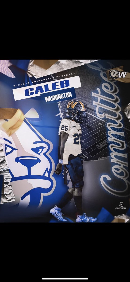 Caleb Washington (@cwash25) on Twitter photo 1000% COMMITTED‼️‼️ Ready for the next chapter and ready to prove myself at the next level!! Thank you <a href="/CoachUlassin/">Nick Ulassin</a> for this opportunity <a href="/WingateFb/">Wingate Bulldogs Football</a> <a href="/RecruitGeorgia/">Recruit Georgia</a> @Grovetown_FB 1000% COMMITTED‼️‼️ Ready for the next chapter and ready to prove myself at the next level!! Thank you <a href="/CoachUlassin/">Nick Ulassin</a> for this opportunity <a href="/WingateFb/">Wingate Bulldogs Football</a> <a href="/RecruitGeorgia/">Recruit Georgia</a> @Grovetown_FB