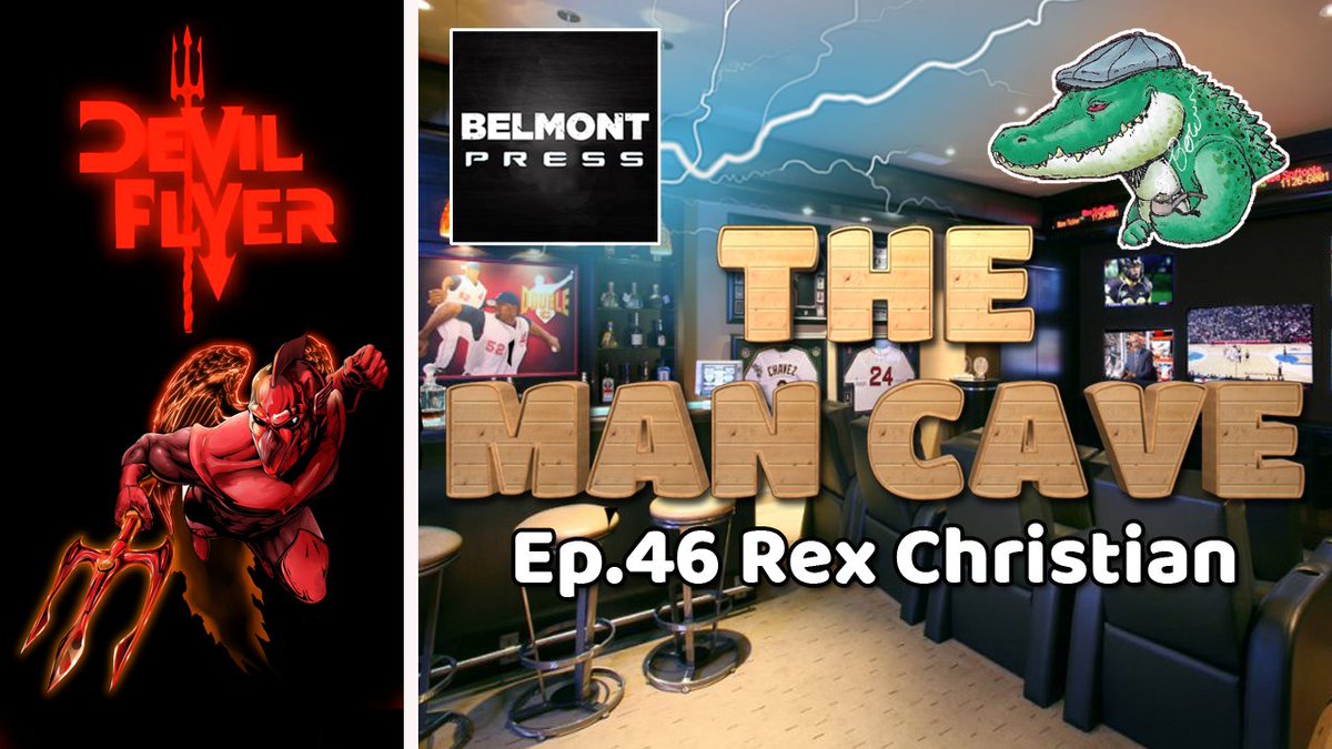 Join us this week on The Man Cave as we welcome our special guest, <a href="/DevilMomentum/">DEVIL FLYER MOMENTUM</a>! We'll be diving into his comic, Devil Flyer: A Devil's Weapon.
fundmycomic.com/campaign/60/de…

Catch the Excitement Thursday 6pm EST📺
youtube.com/watch?v=8rhDpz…