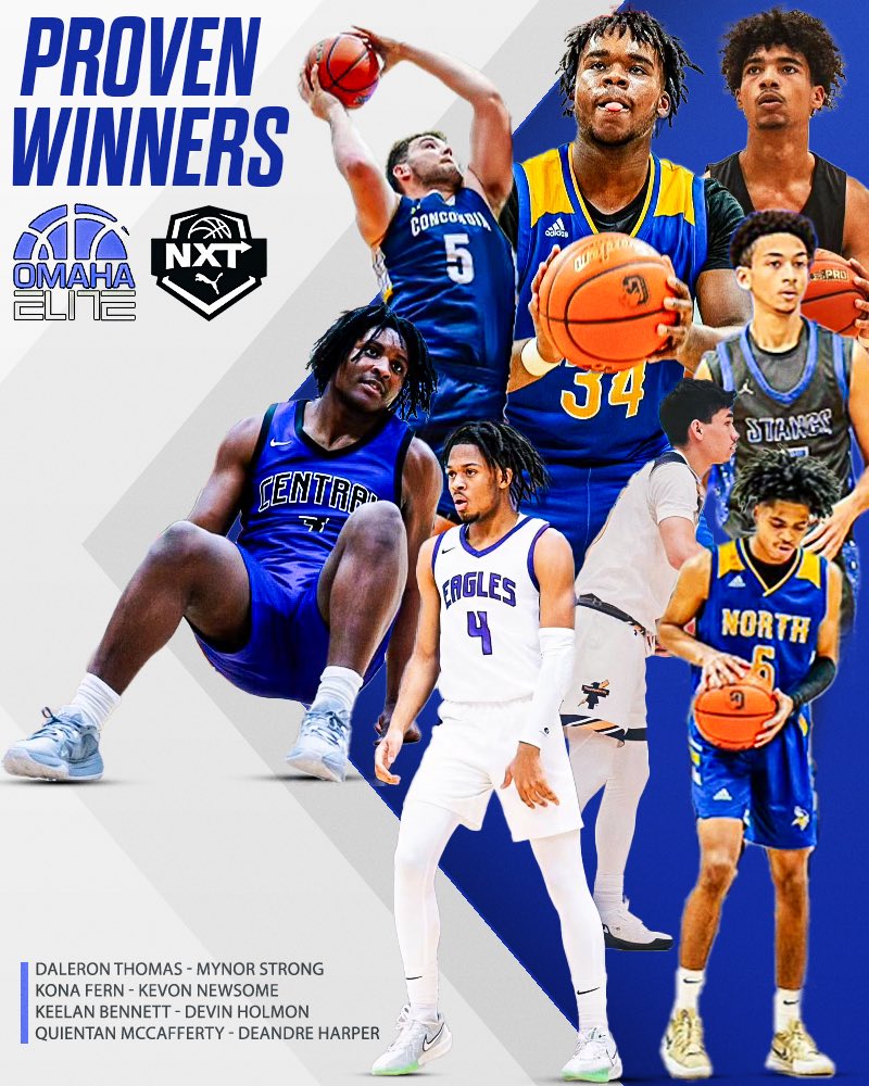 PRO16/NXTPRO League (@pro16league) on Twitter photo Proven Winners😤
All Seniors for the Defending 17U NXT Champions, <a href="/OmahaEliteAAU/">Omaha Elite Hoops</a>, have qualified for the Nebraska State Tournament Tomorrow🔥
📸: Shotbymunib (IG), <a href="/hc_filmed_it/">HC Filmed it</a>, FisherMadsenMedia (IG), Shotbycael (IG)
#NXTFamily Proven Winners😤
All Seniors for the Defending 17U NXT Champions, <a href="/OmahaEliteAAU/">Omaha Elite Hoops</a>, have qualified for the Nebraska State Tournament Tomorrow🔥
📸: Shotbymunib (IG), <a href="/hc_filmed_it/">HC Filmed it</a>, FisherMadsenMedia (IG), Shotbycael (IG)
#NXTFamily