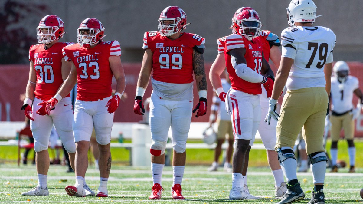 After a great conversation with <a href="/JaredBackus1/">Jared Backus</a> I’m honored to receive my first D1 offer from <a href="/BigRed_Football/">Cornell Football</a>! <a href="/DanSwanstrom/">Dan Swanstrom</a> <a href="/CoachBhakta/">Satyen Bhakta</a>