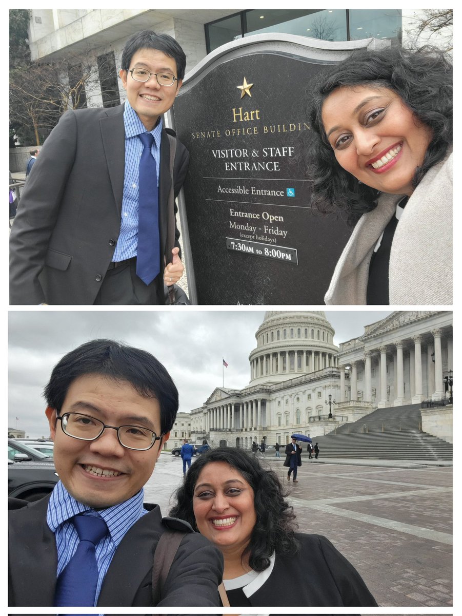 First visit to Capitol Hill with @ChingHoChang #geneticsonthehill #tagc2024 !