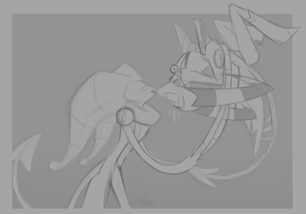PCShnun's tweet photo. This was a cute warm-up ❤️💚 #BlitzFizz https://t.co/WgrdNQfLTD