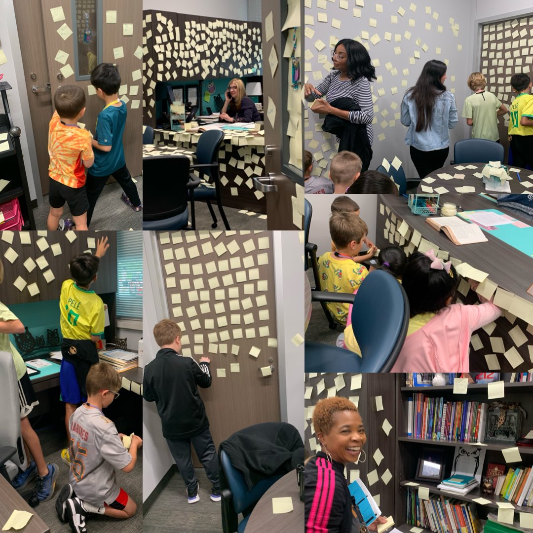 We pulled it off! Mission prank the principal was a success. Owls earned joining the prank through PBIS and smiled ear to ear the whole time #OwlAboutTheBest