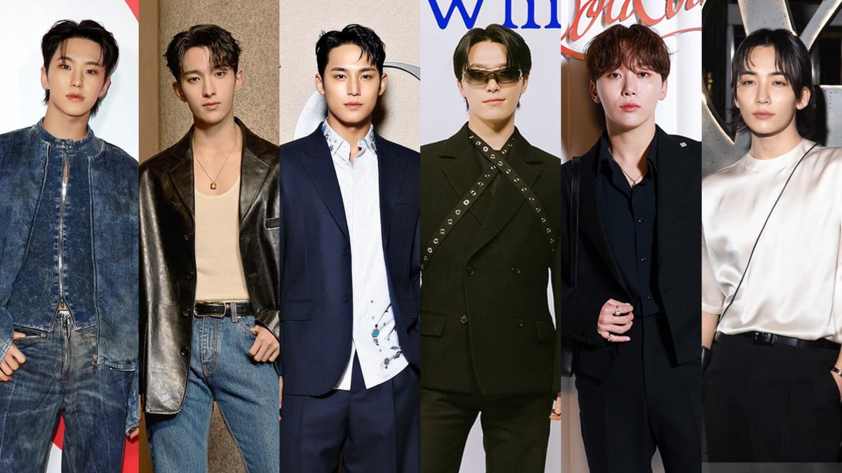 📰 6/13 SEVENTEEN #세븐틴 members at 2024 fashion shows!! ✨ 

240221 HOSHI for DIESEL
240224 DK for BALLY
240227 MINGYU for DIOR
240229 DINO for OFF-WHITE
240304 SEUNGKWAN for CHRISTIAN LOUBOUTIN
240305 JEONGHAN for SAINT LAURENT
