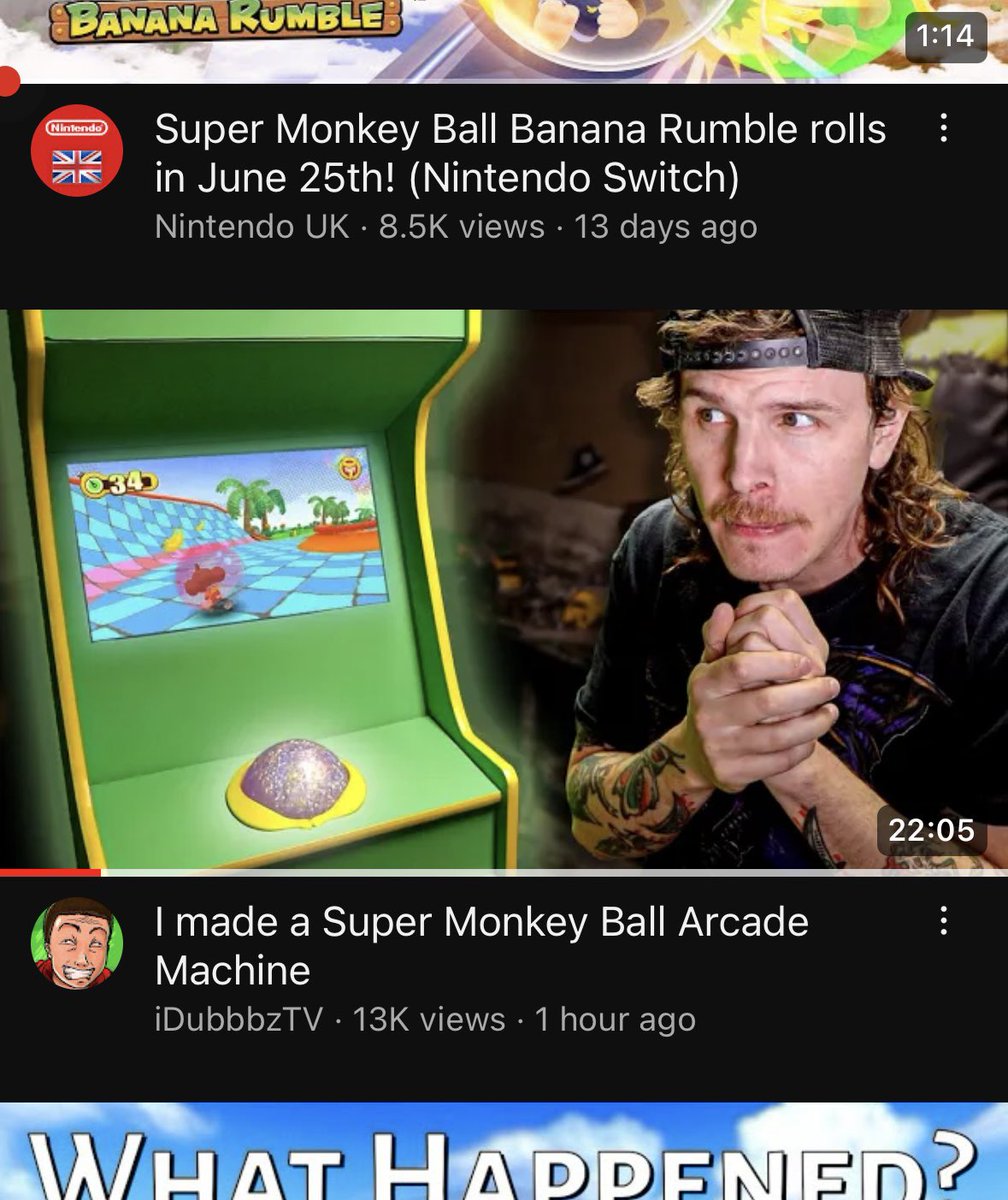 I finally made the super monkey ball video. You can stop begging for it !!!