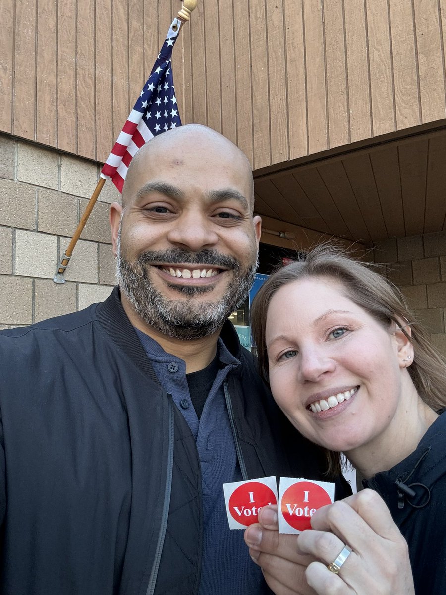 Your voice matters, make sure it's heard. Polls are open until 8pm!