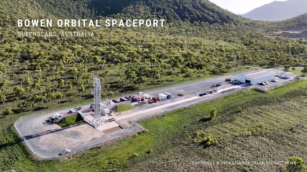 @GilmourSpace has been granted a launch facility licence for its Bowen Orbital Spaceport in north Queensland. The licence, issued by Minister for Industry and Science Ed Husic MP, is the first for an orbital launch facility in Australia. Explore: lnkd.in/gY92iRPG