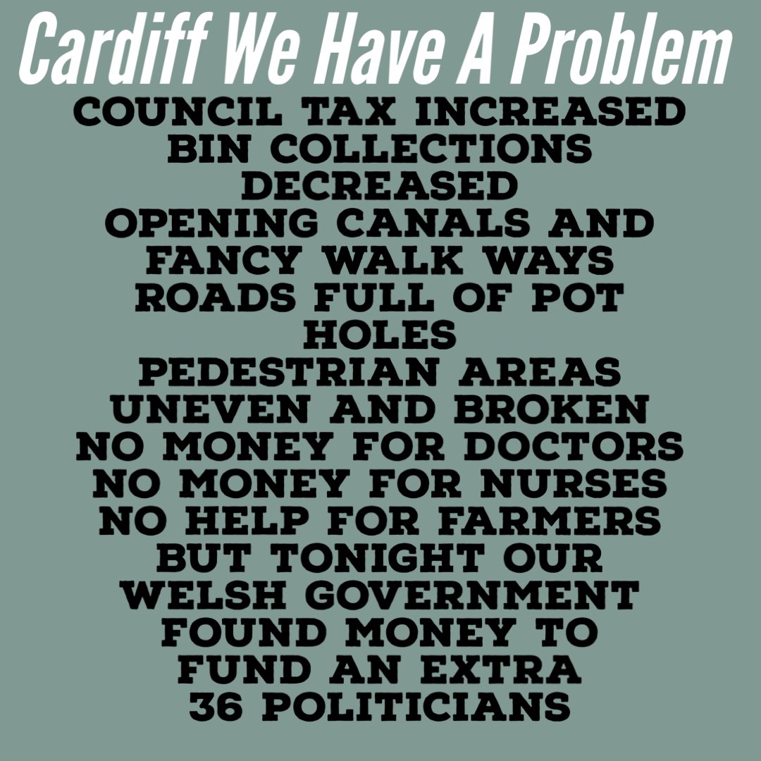 The Welsh Assembly have just announced they are going to create 36 new politicians.