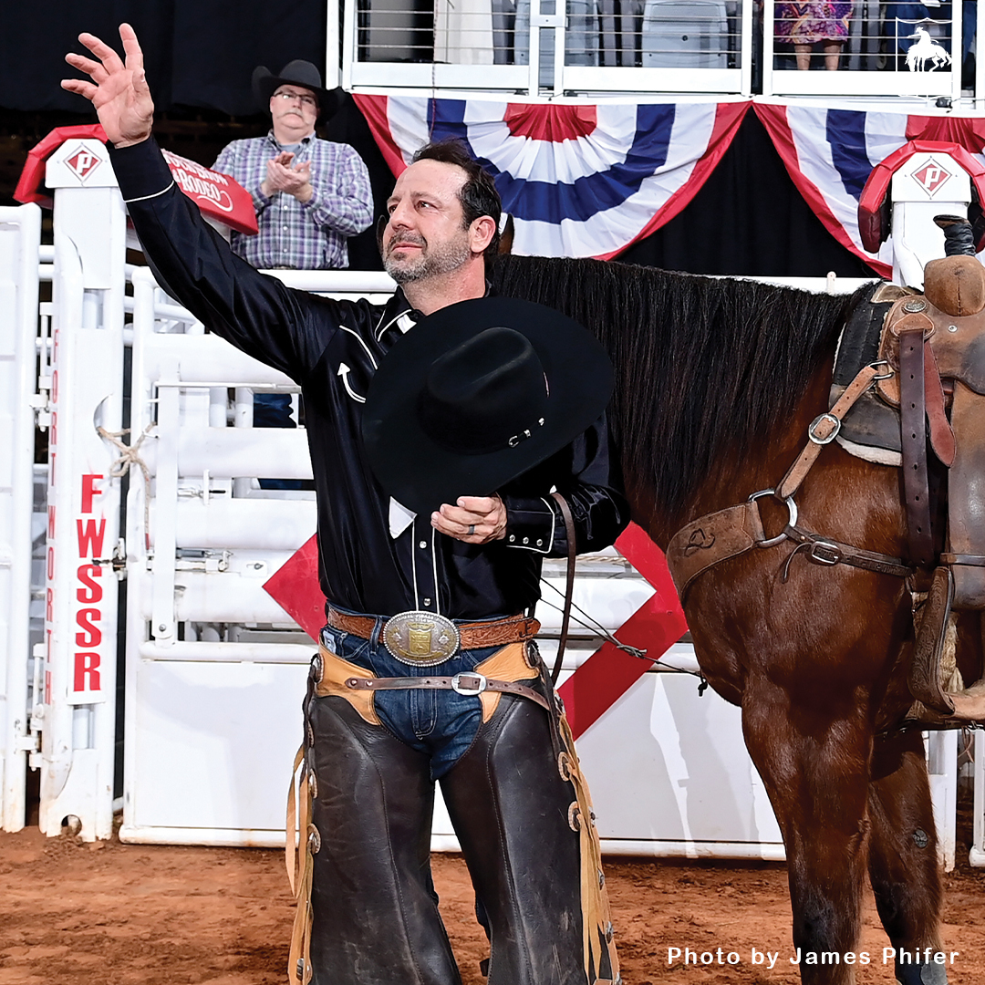 NFR pickup man Josh Edwards calls it a career after 25 years. Read more here >>> bit.ly/3uXSVIM