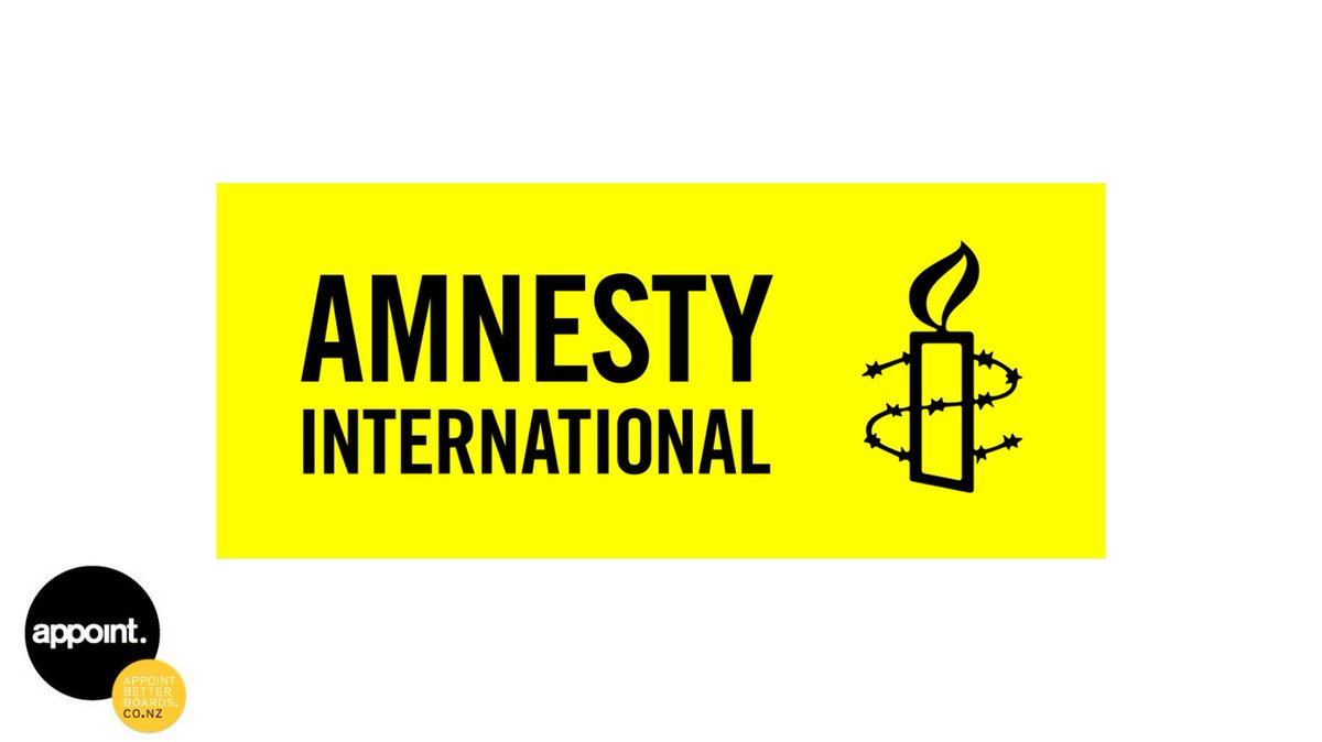 .@AmnestyNZ seek Board Members with skills/experience in either; • Governance • Finance • Technology, data, cybersecurity • Fundraising bit.ly/boardrolesnz