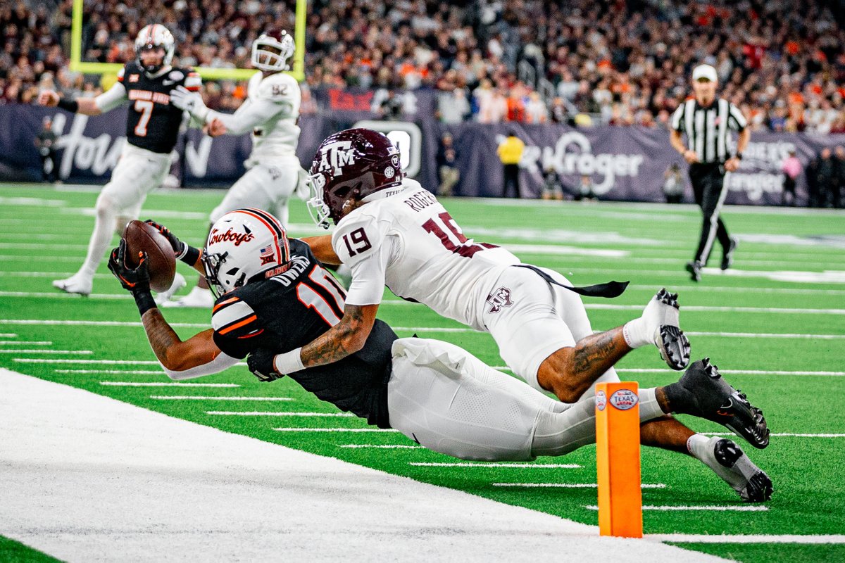 10 Toes Down Rashod Owens: Leader, Motivator, Competitor, 2023 Texas Bowl MVP #gopokes #texasbowl