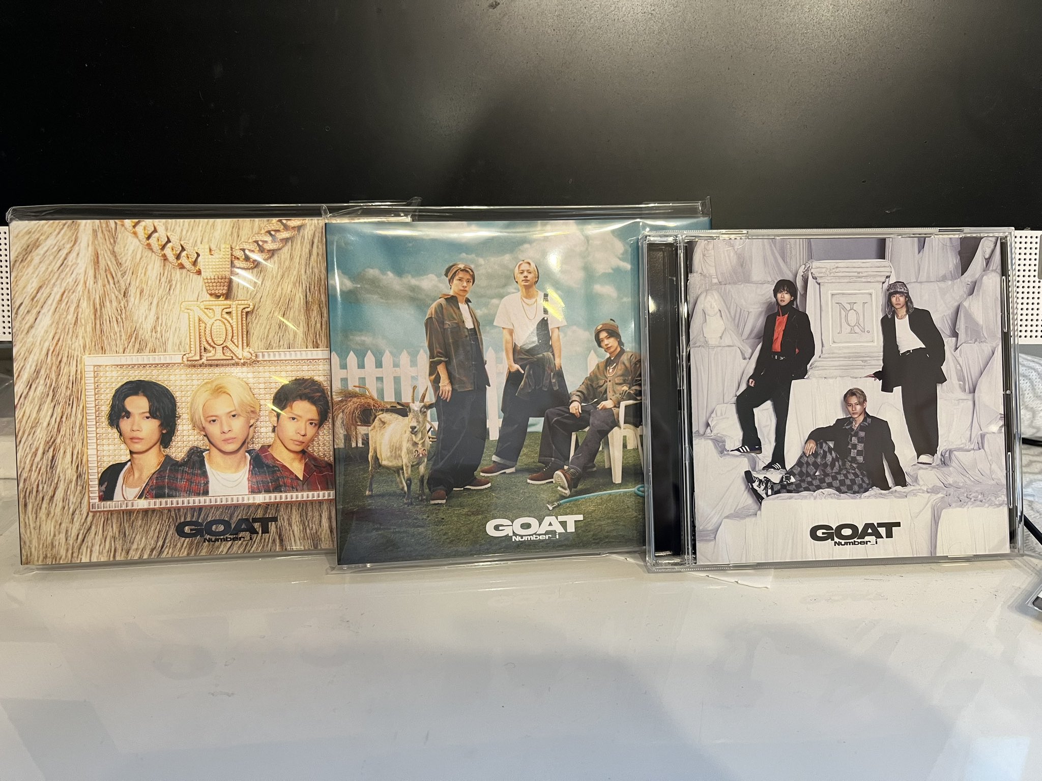 GOAT Number_i TOBE　3形態まとめ買い特典付き GOAT Number_i TOBE 3形態まとめ買い特典付き Amazon.co.jp: 【3